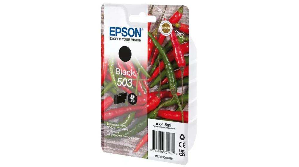 Картридж Epson Ink 503 Black Schwarz Photo 2