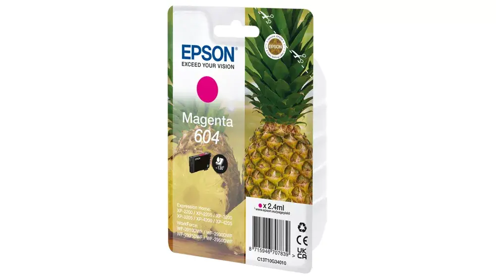 Картридж Epson Ink C13T10G34010 T10G34 Magenta Photo 2