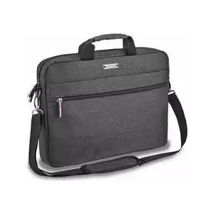Laptop bag PEDEA URBAN slim for 39.6 cm (15.6") laptops, grey, slim profile