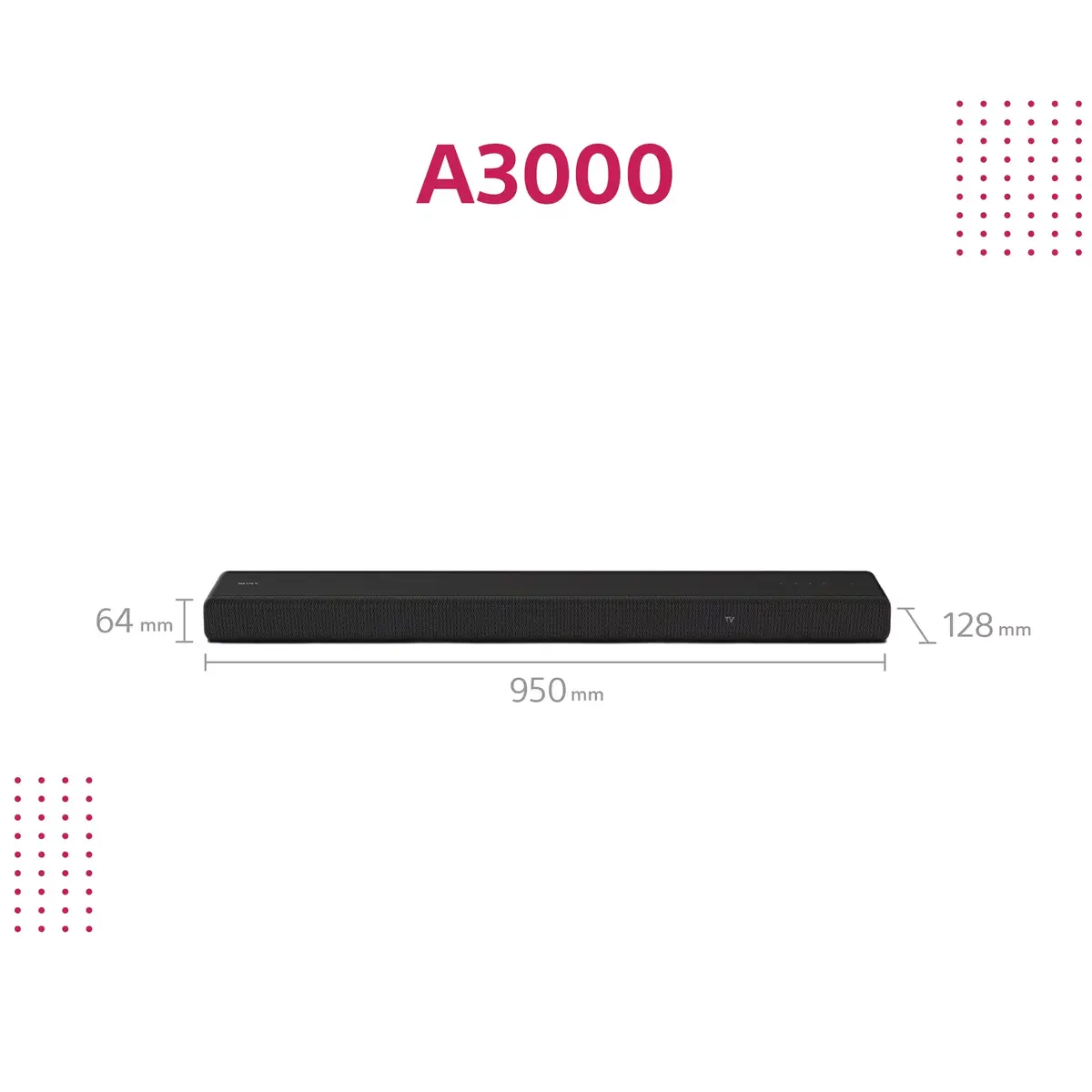 Soundbar Sony HT-A3000 Photo 3