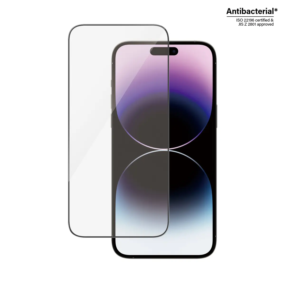 PanzerGlass Ultra-Wide Fit rūdītā stikla ekrāna