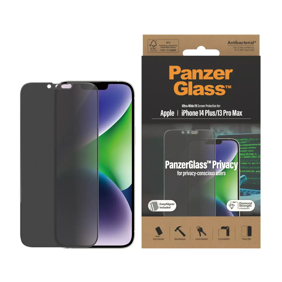 Защитное стекло PanzerGlass Apple iPhone 14 Plus 13 Pro Max Photo 2