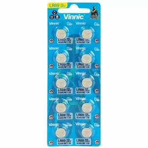 Alkaline battery Vinnic G6 / AG6 / LR920 / LR69 10 pcs.