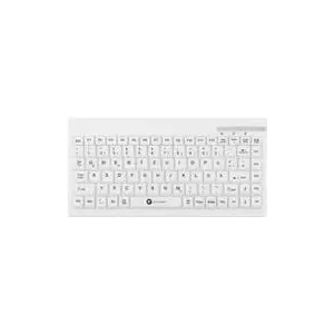 GETT TKG-088-GCQ-IP68-KGEH-WHITE-USB-DE - Medicīniskā tipa - tastatūra - mazgājama - USB2.0 - vācu - balta (KG29213)