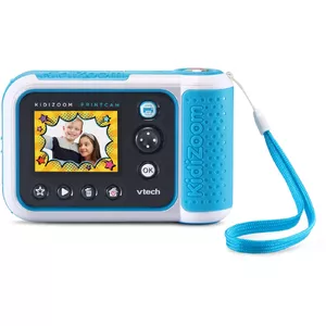 Digital camera VTech KidiZoom Print Cam (azure blue) – VTech 80-549104, kid-friendly photo printer camera