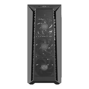 Cooler Master MasterBox 520 MESH Blackout Edition Midi Tower Корпус ПК Черный с 3 вентиляторами 120 мм спереди и 1 вентилятором 120 мм сзади, EATX