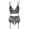 Apakšveļas komplekts abierta fina Bra Suspender Set Abierta Fina L Photo 7