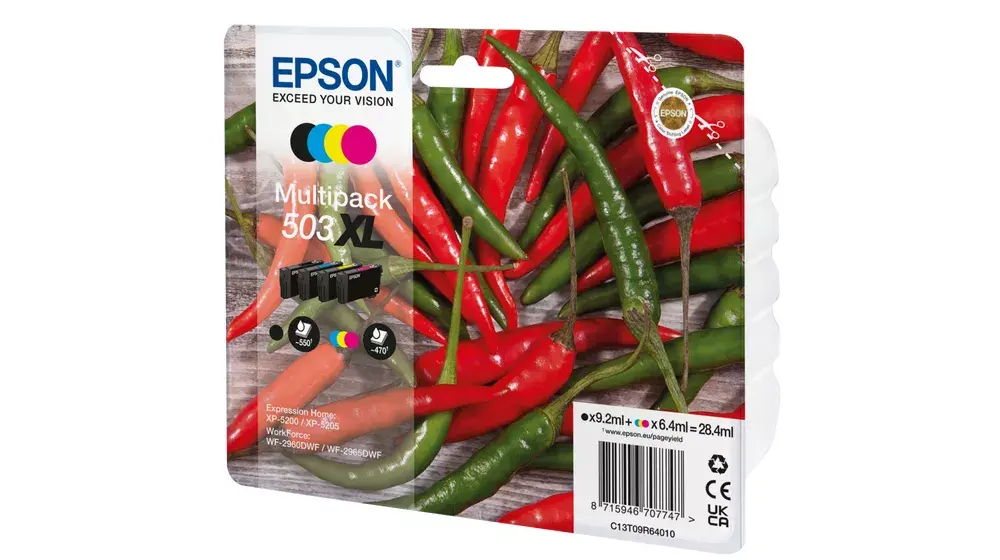 Kārtridžs Epson Ink C13T09R64010 503XL XL Multipack BK C M Y Photo 2
