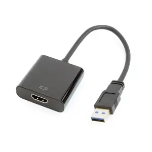 USB graphics adapter GEMBIRD A-USB3-HDMI-02, HDMI output, up to 1920x1080, black, 36 g