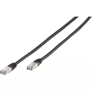 Networking cable Vivanco 45316 RJ-45 Cat6 2 m Black