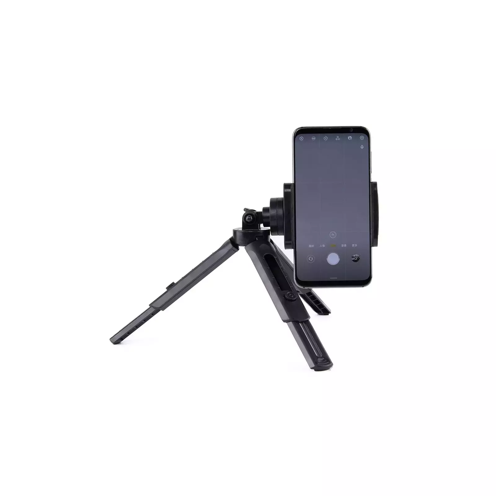 Hurtel Mini Tripod with phone holder mount black Photo 7