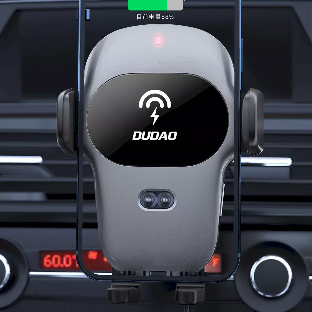 Dudao F20xs держатель с Qi 15W для авто Photo 3