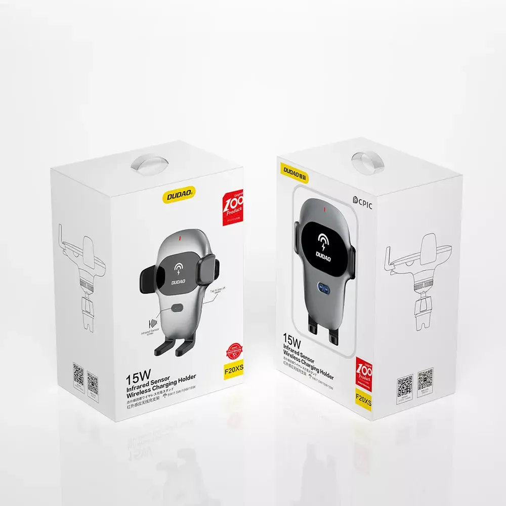 Dudao F20xs держатель с Qi 15W для авто Photo 5