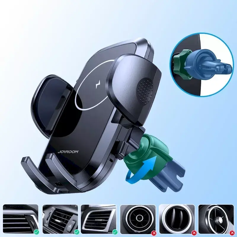 Joyroom JR-ZS241 auto turētājs ar 15W bezvadu lādētāju Photo 8
