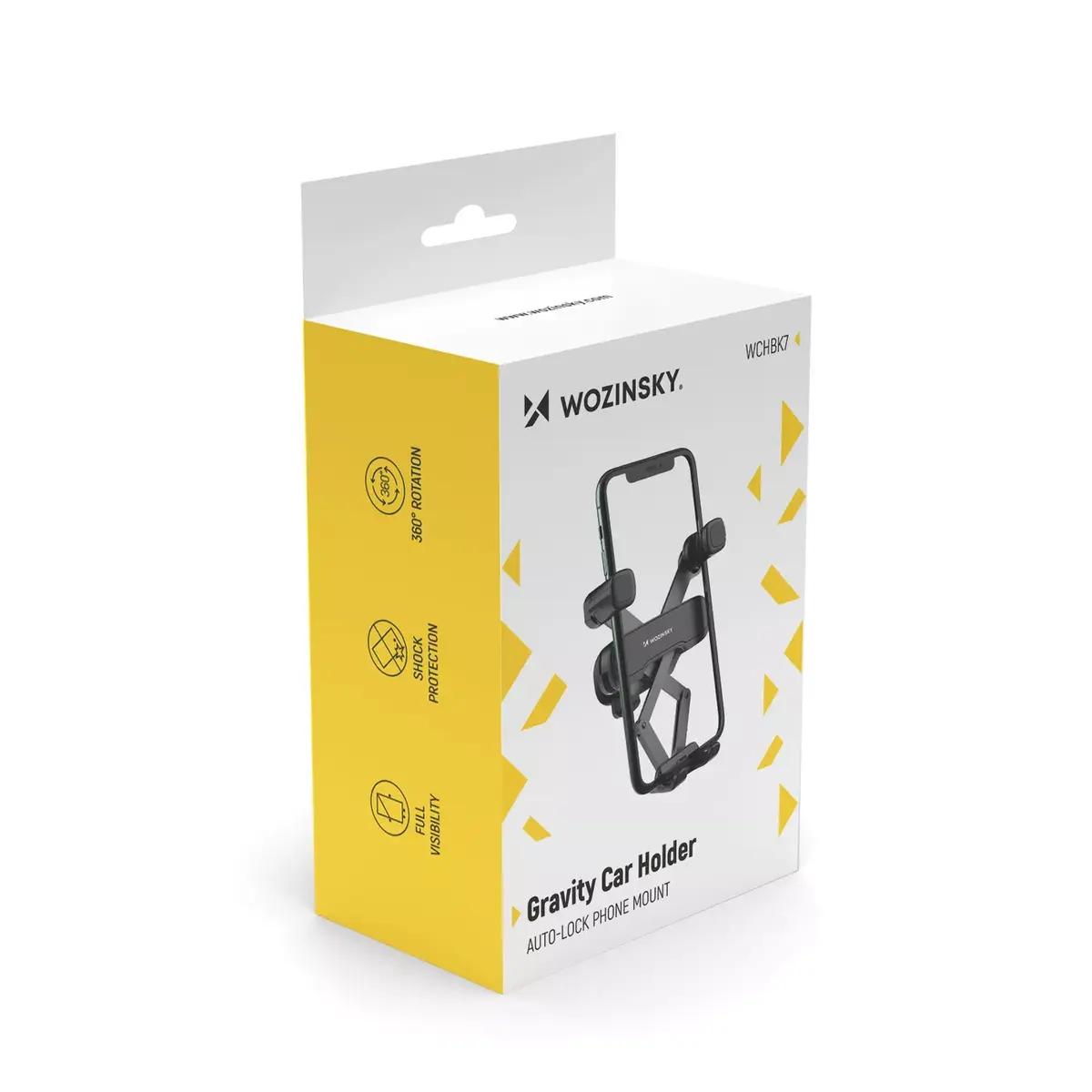 Wozinsky WCHBK7 car gravity phone holder Photo 5