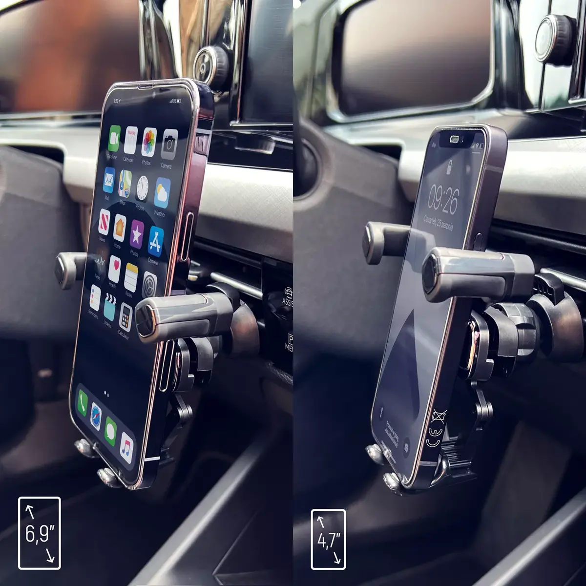 Wozinsky WCHBK7 car gravity phone holder Photo 11