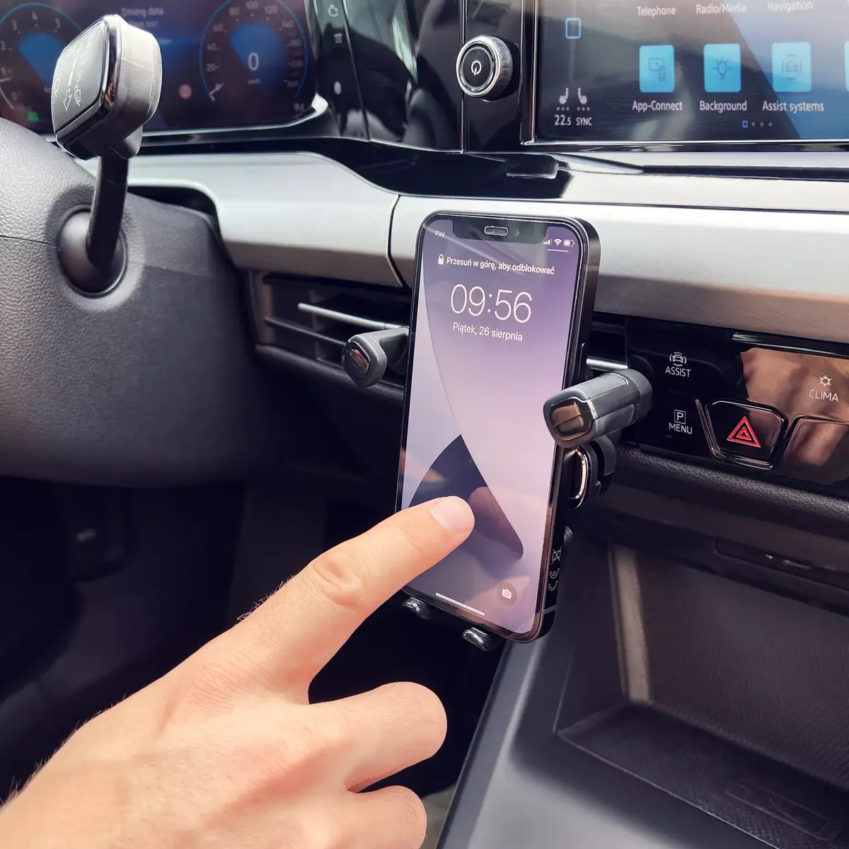 Wozinsky WCHBK7 car gravity phone holder Photo 12