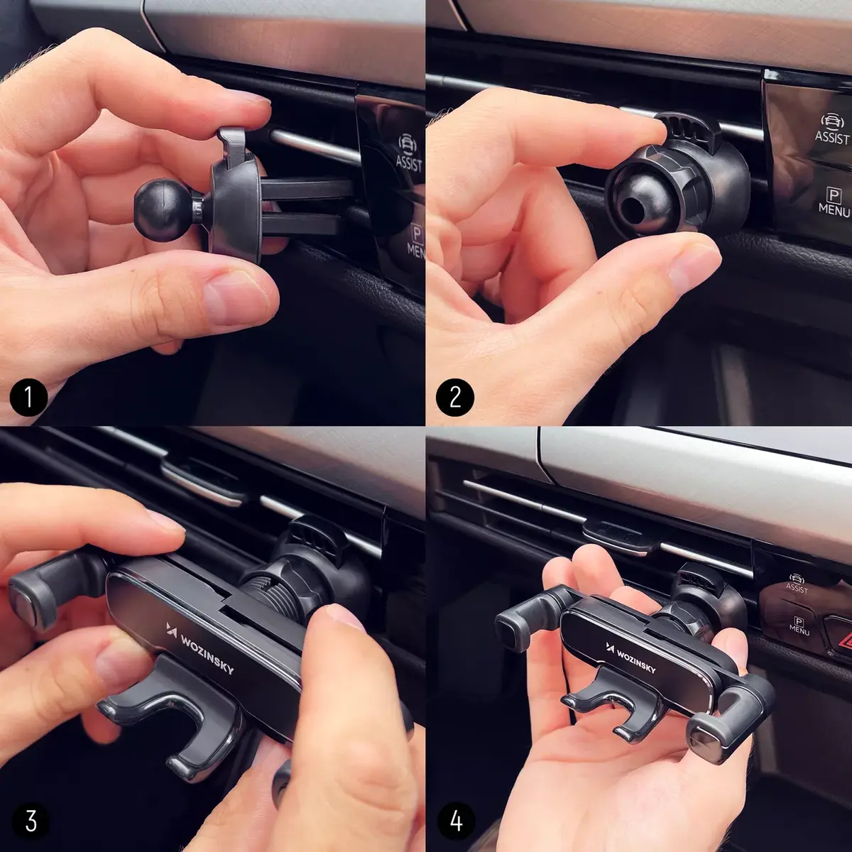 Wozinsky WCHBK7 car gravity phone holder Photo 14