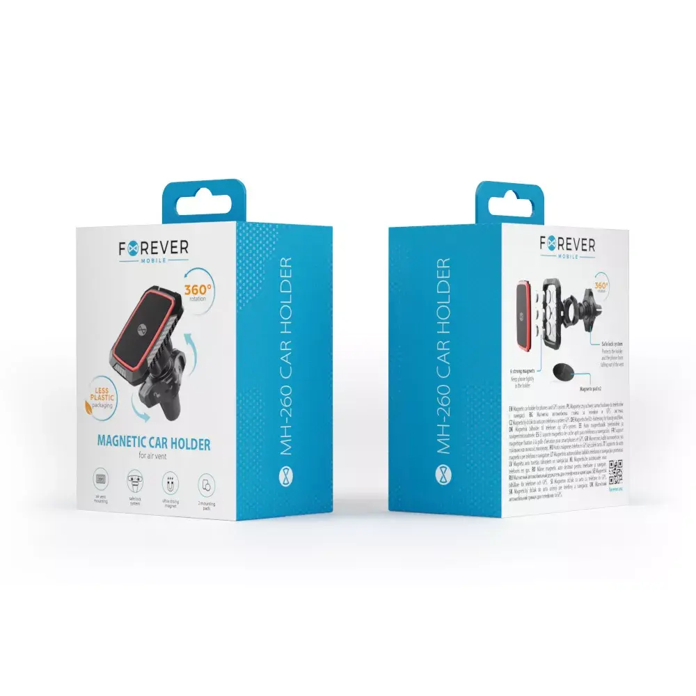 Car magnetic phone holder Forever MH-260 Photo 8