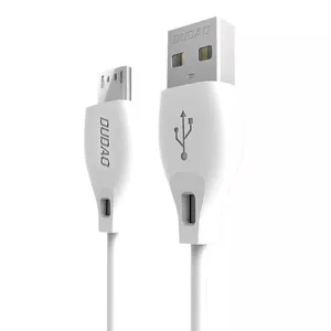 Micro USB data and charging cable Dudao L4M 2.4A 2 m white
