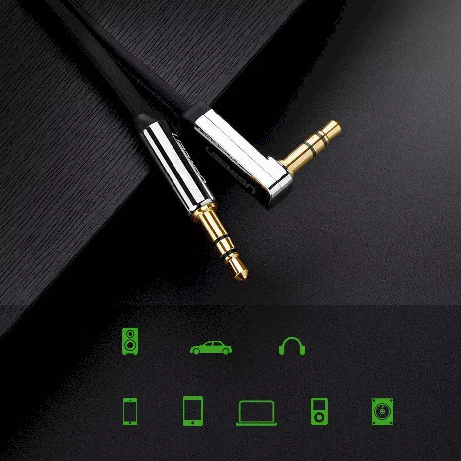 UGREEN 3,5 mm uz 3,5 mm audio kabelis 5 m Photo 5