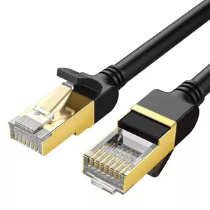 Ugreen Ethernet patchcord cable RJ45 Cat 7 STP LAN 10Gbps 2m black (11269)