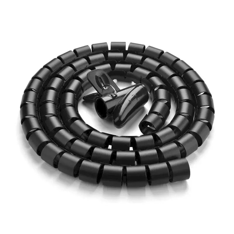 Kabeļu organizators UGREEN Spiral Black — 1 gab. Photo 2