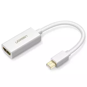 Адаптер видео кабеля Ugreen 10460 Mini DisplayPort HDMI белый мужской