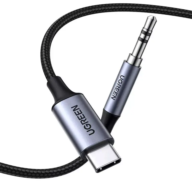 UGREEN CM450 3.5 mm — USB‑C AUX kabelis 1 m Photo 2