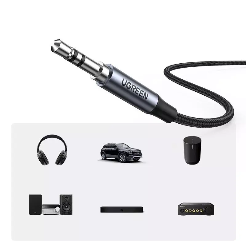 UGREEN CM450 3.5 mm — USB‑C AUX kabelis 1 m Photo 6