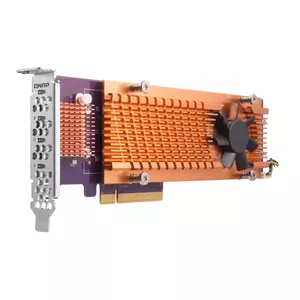 QNAP QM2-4P-384A interface cards/adapter Internal PCIe