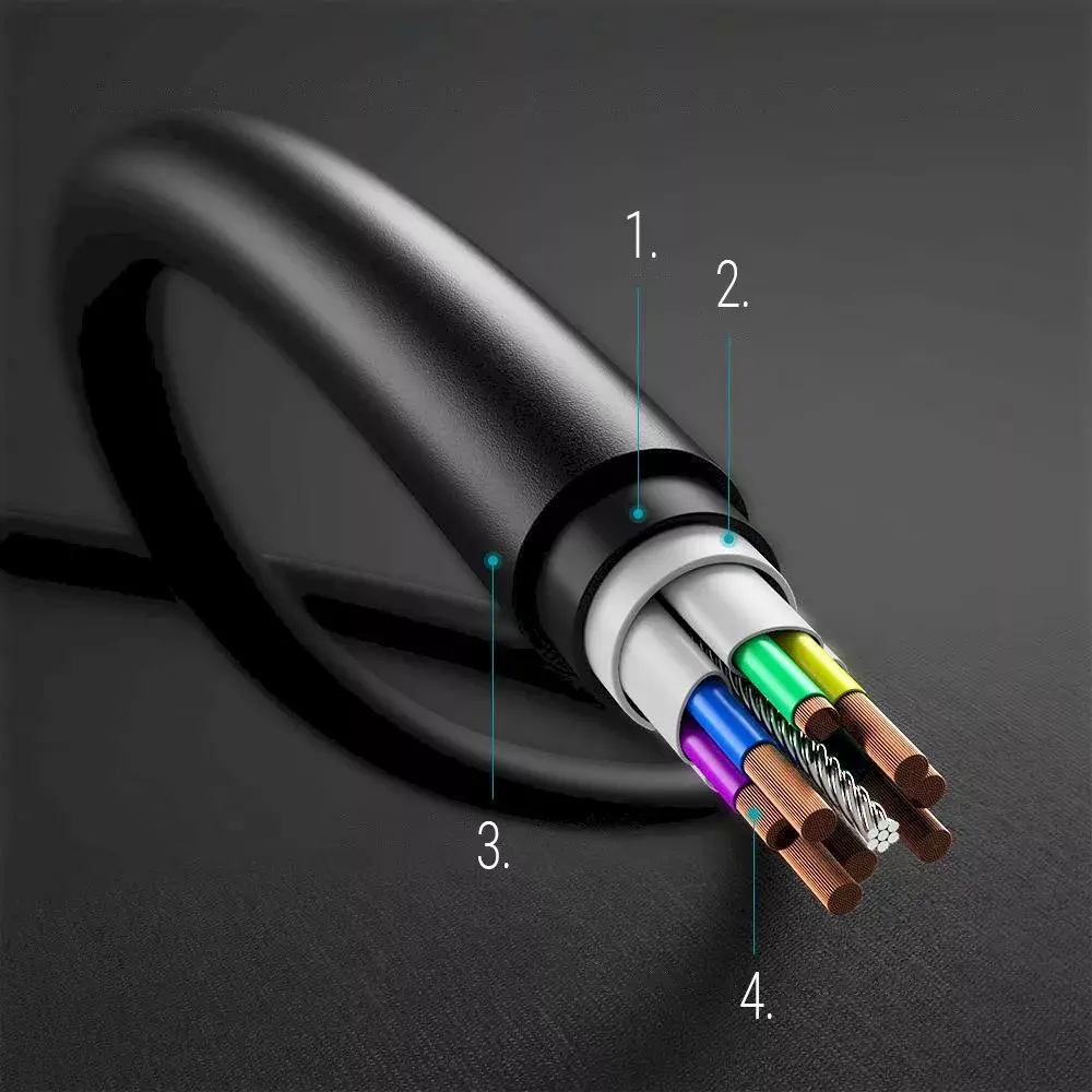 CHOETECH CC0004-V2 кабель USB Type-C — Type-C 3 м Photo 5