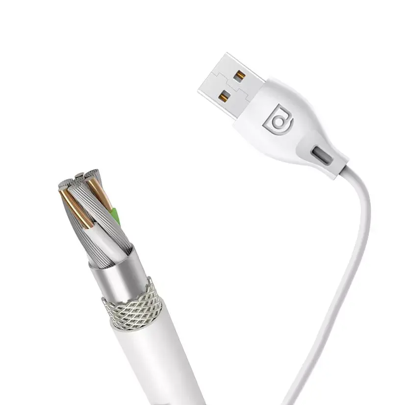 Кабель Dudao L4L Lightning 1 м 2.4A Photo 9