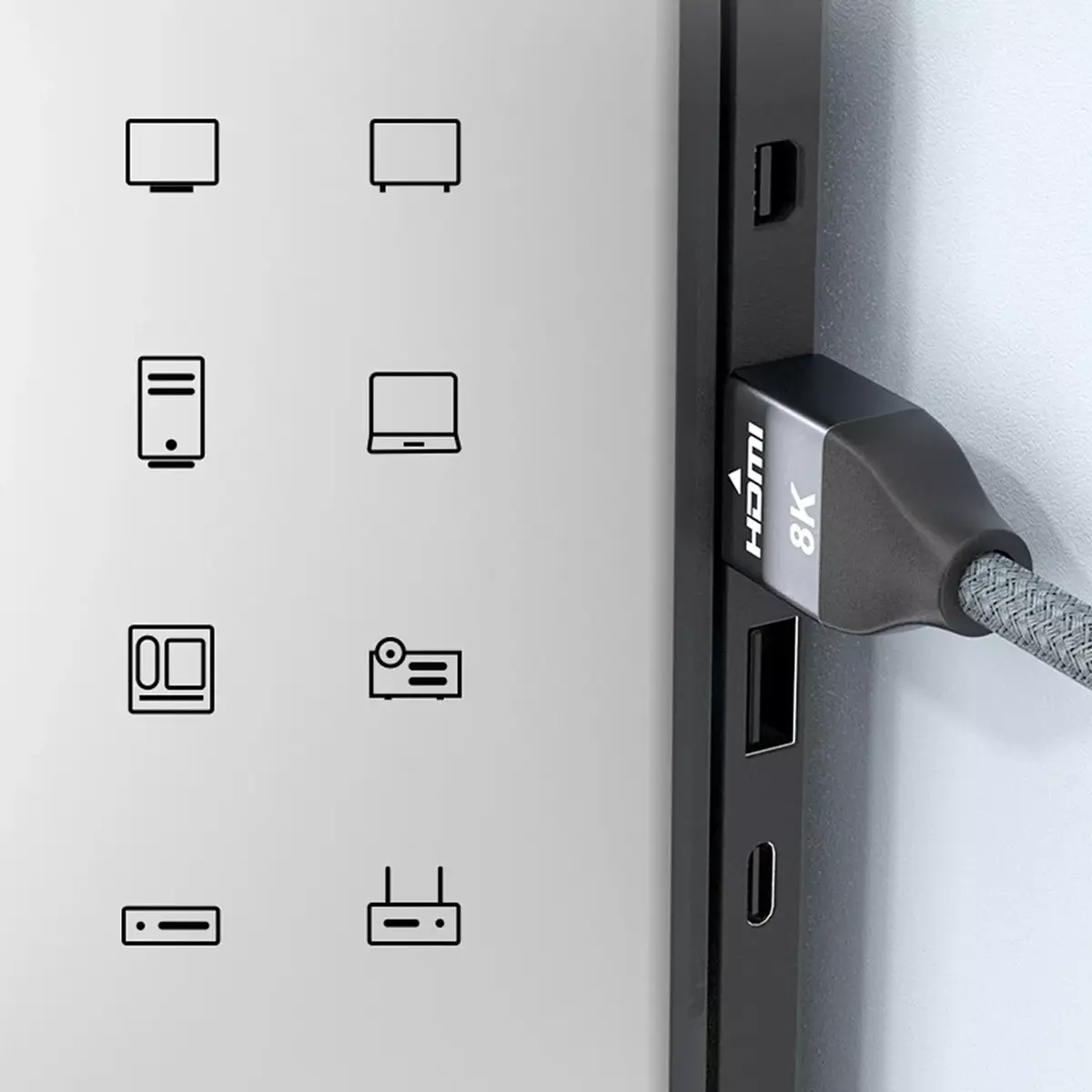 HDMI kabelis Wozinsky WHDMI-10 8K 60Hz Photo 13