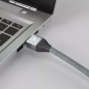 HDMI 2.1 kabelis Wozinsky 5 m — 48 Gbps, 8K 60 Hz / 4K 120 Hz / 2K 144 Hz, sudraba