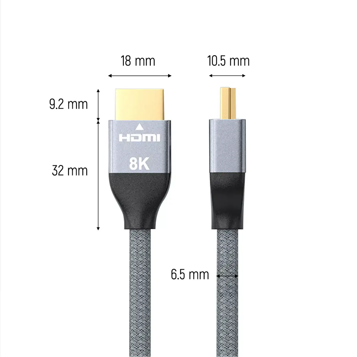HDMI 2.1 kabelis Wozinsky WHDMI-50 5 m Photo 8