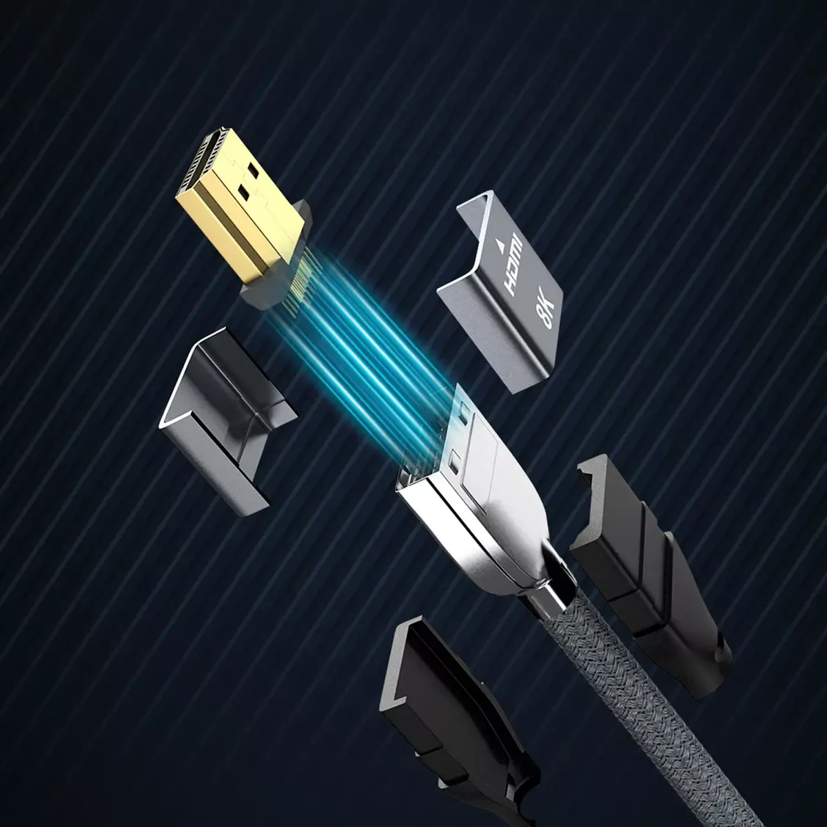 HDMI 2.1 kabelis Wozinsky WHDMI-50 5 m Photo 15