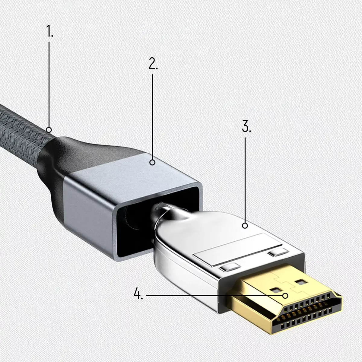 HDMI 2.1 kabelis Wozinsky WHDMI-50 5 m Photo 16