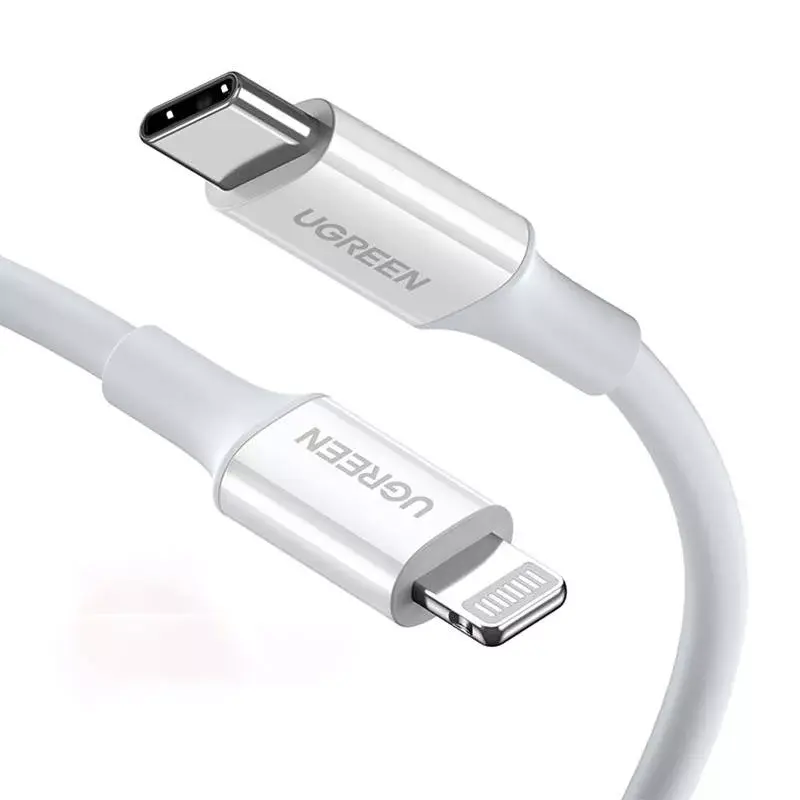 UGREEN USB-C uz Lightning kabelis US171 0,25 m Photo 1