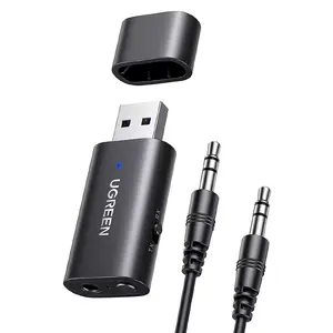 Адаптер Bluetooth UGREEN UGR1207BLK Bluetooth 5.1 с 3,5 мм аудиовыходом
