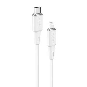 Кабель USB Type-C — Lightning Acefast C2-01, 1.2 м, 30W (3A), белый