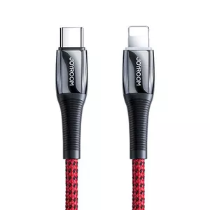 USB Type-C to Lightning cable Joyroom S-1224K2 — Power Delivery 20W, 2.4A, 1.2 m, red