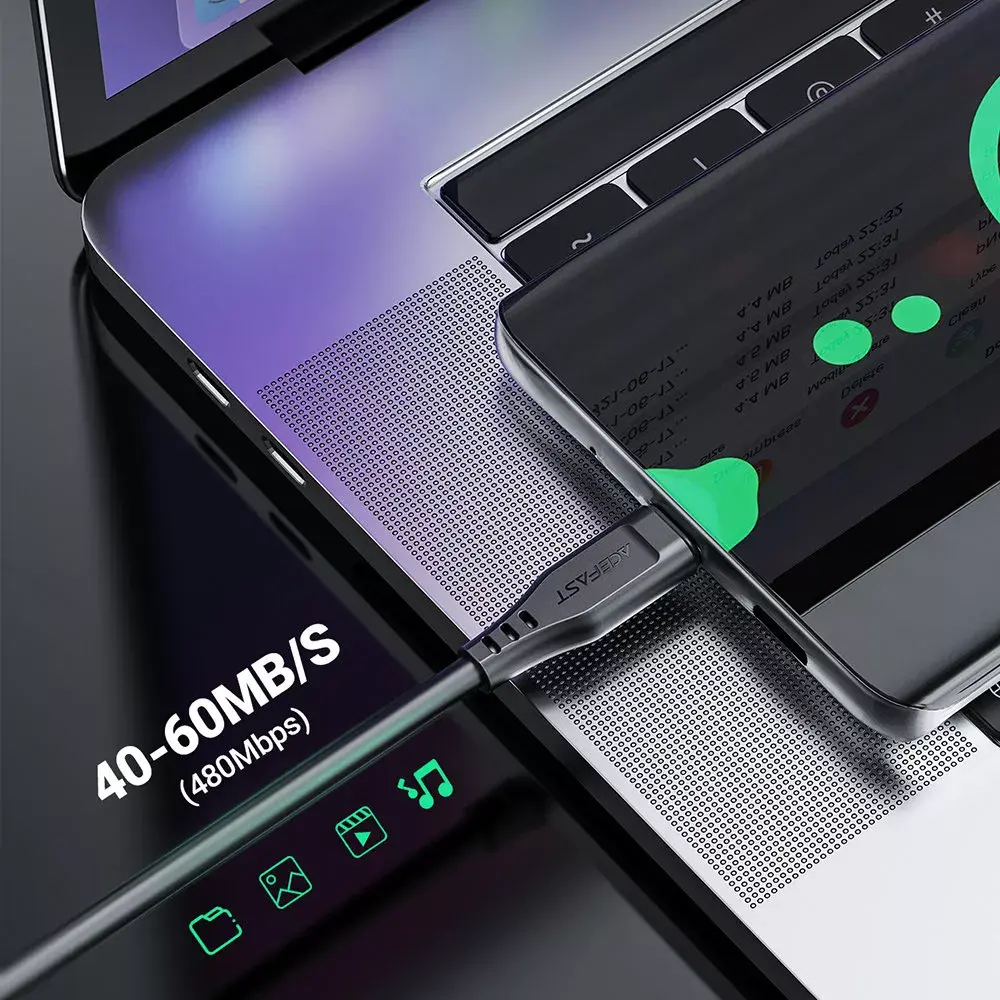 Acefast USB Type-C C3-04 — 1,2 м, 3A Photo 15