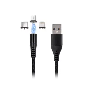 Mobilā tālruņa kabelis MaXlife OEM001960 USB A, 1 m, melns