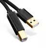 USB 2.0 cable UGREEN 10351 — USB A to USB B, 3 m Photo 2
