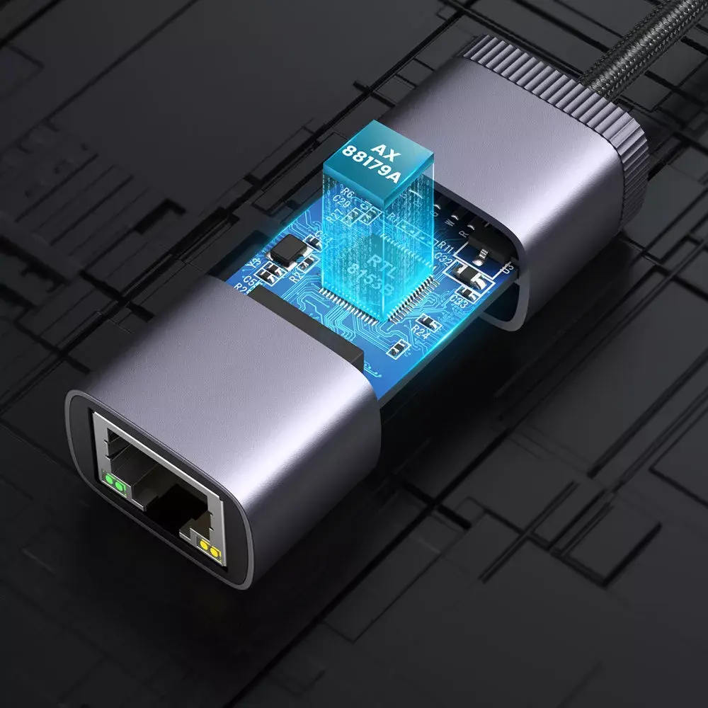 UGREEN CM483 tīkla adapteris USB-C uz RJ45 Photo 7