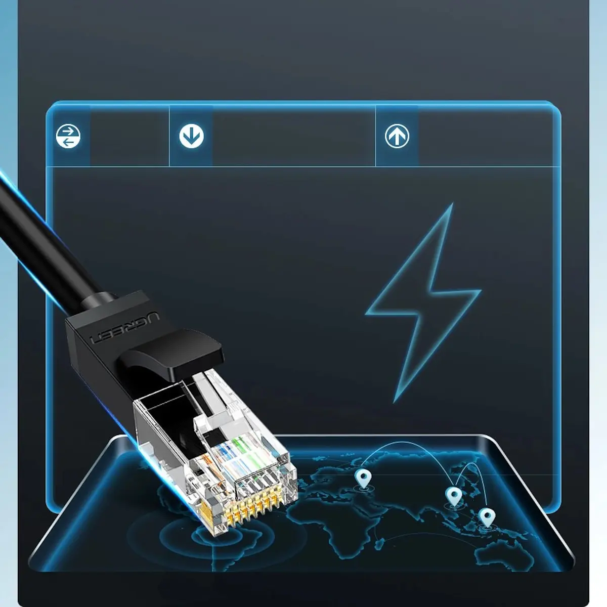 UGREEN 20159 Cat6 network cable 1 m Photo 5
