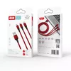 USB cable XO NB173 3‑in‑1 1.2 m 2.4A Photo 5