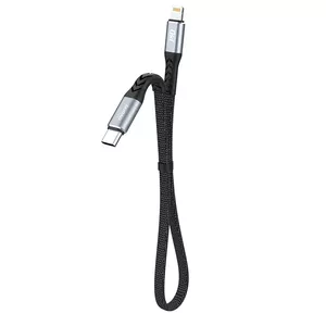 DUDAO USB-C to Lightning 20W PD 0.23m Cable Black