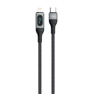 USB Type-C to USB-C Cable Dudao L7MaxL — PD 20W Fast Charging, Black